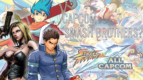 What if Capcom made their own smash brothers game?