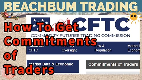 How To Get Commitments of Traders