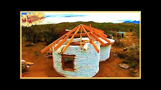 Earthbag Bedroom Walk-Thru | Earthbag Construction | Weekly Peek Ep17