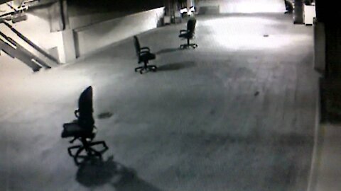 Mysterious moving chairs