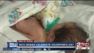 NICU babies, nurses surprise parents on Valentine's Day