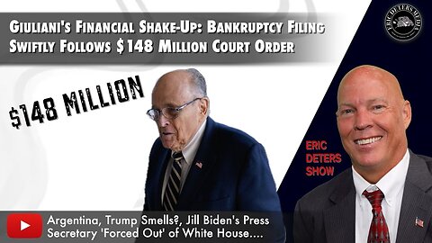 Giuliani's Financial Shake Up: Bankruptcy Filing Swiftly Follows $148 Million Court Order