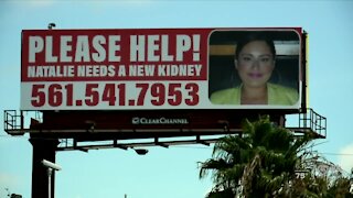 'Natalie needs a new kidney,' billboard on I-95 says