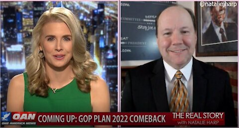 The Real Story - OANN Targeting Trump with Ted Harvey