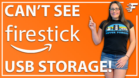 CAN'T SEE FIRESTICK USB STORAGE | FIRESTICK STORAGE HELP