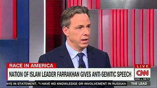 CNN’s Jake Tapper Breaks Through Media Blackout, Covers Louis Farrakhan Controversy