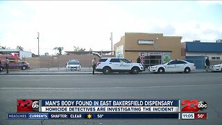 Man's body found in East Bakersfield marijuana dispensary