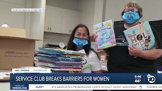 Service club breaks barriers for women