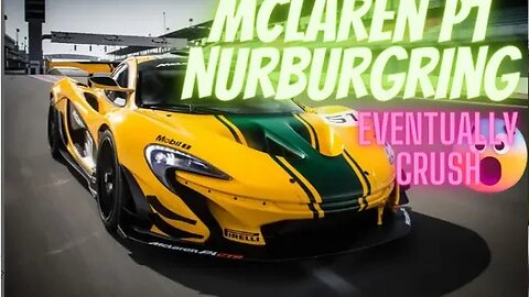 McLarenP1 on Nurburgring