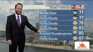 Florida's Most Accurate Forecast with Jason on Friday, October 25, 2019