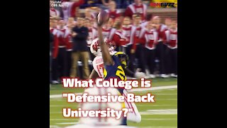 What School is Defensive Back University?