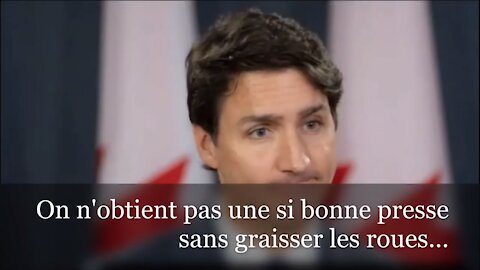 Justin Trudeau offre 595 MILLIONS $ aux médias