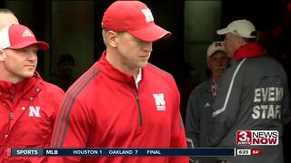 Scott Frost on Nebraska football Fan Day