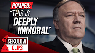 Pompeo: “This is Deeply Immoral”