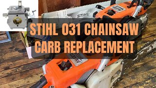 Stihl Chainsaw Carb Replacement - Cheap & Easy! 031AV / 032AV