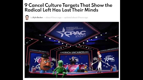 9 Cancel Culture Targets That Show the Radical Left Has Lost Their Minds