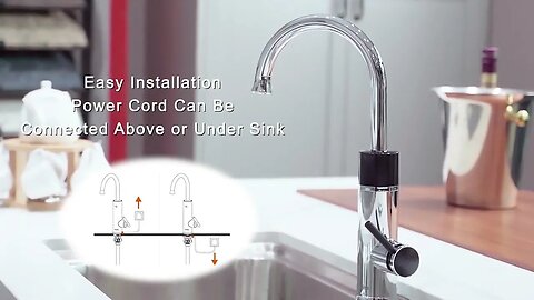 Rubinetto cucina con miscelatore elettrico acqua calda instantanea - Smart Home Faucet BWF-KP91VR30