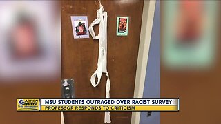 Professor responds to criticisim over racist survey given to MSU students