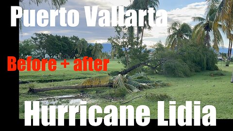 Hurricane Lidia in Puerto Vallarta -- Storm Surge + Aftermath