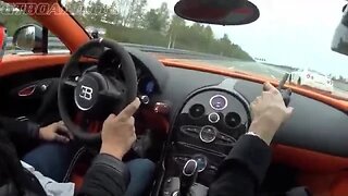 POV 1200 HP Bugatti Veyron Vitesse vs 1140 HP Koenigsegg Agera R Highspeed Oval