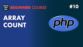 10: How count PHP array elements - PHP Array Course