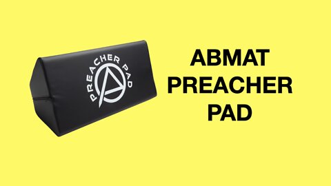 AbMat Preacher Pad Review (BEST Preacher Curl Bench Alternative?)