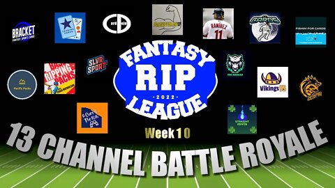 Fantasy Rip League Week 10 Lineup from 2022 Score & Prestige Retail | Fantasy Football Battle Royal