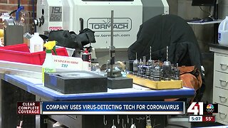 Company uses virus-detecting tech for coronavirus