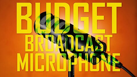Samson Q9x budget broadcast microphone vs SHURE SM7B & Electrovoice RE20