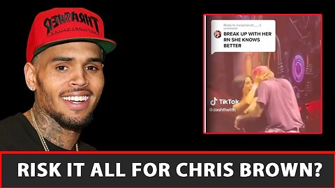 CHRIS BROWN CAUSE BREAK UP DUE TO STAGE LAP DANCE