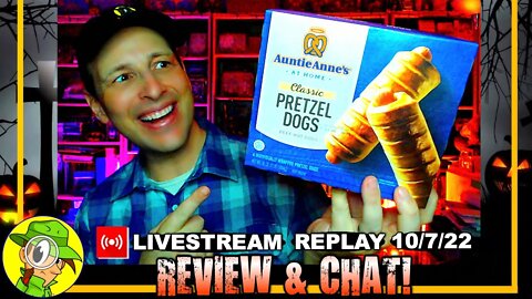 Auntie Anne's® PRETZEL DOGS Review 🥨🌭 Livestream Replay 10.7.22 ⎮ Peep THIS Out! 🕵️‍♂️