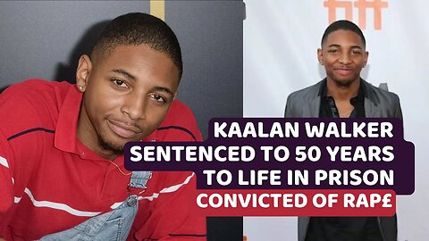 SuperFly Actor Kaalan Walker Sentenced to 50 Years to Life in Prison After Being Convicted of R@pe