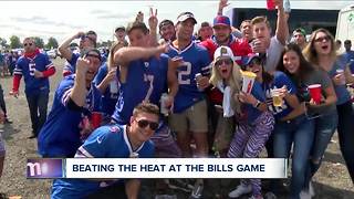 Near record temperatures expected for Bills game