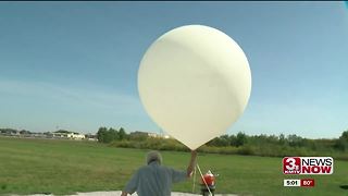 Omaha tracking Irma with balloons
