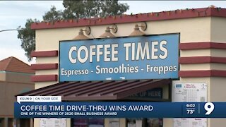 Coffee Times drive-thru wins 2020 Small Business Award