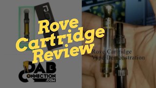 Rove Cartridge Review : Thick Cannabis Oil With a Lot of Strength