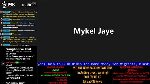 2023-12-29 08:01 EST - Patriots Soapbox AM: with MykelJaye, SkyeBreeze