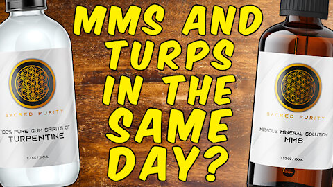 Can You Take MMS & Turps In The Same Day?