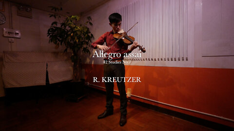Kreutzer #7 Allegro assai