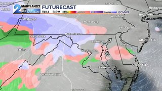 Chances For Snow Return Thursday