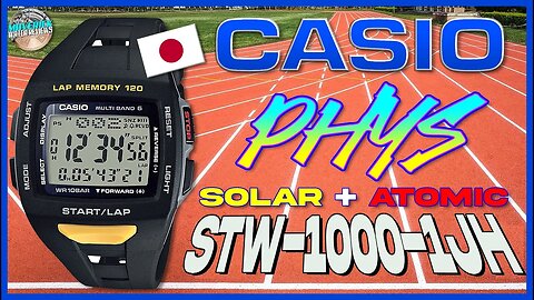 The Coolest JDM Casio You've Never Heard Of! Casio PHYS STW-1000-1JH | STW-1000-1JF Unbox & Review