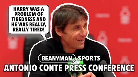 Harry's problem TIREDNESS, he was really, really tired! | Nottm Forest 2-0 Tottenham | Antonio Conte