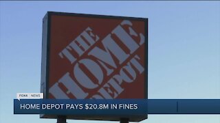 Home Depot fined