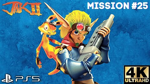 Jak II Mission #25: Lead Kid & Croc-a-Dog To Kor | PS5, PS4 | 4K (No Commentary Gaming)