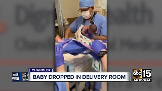 Valley couple speaking out after video shows baby being dropped at hospital