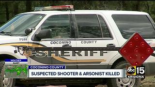 Alleged arsonist shot, killed after 10 day manhunt