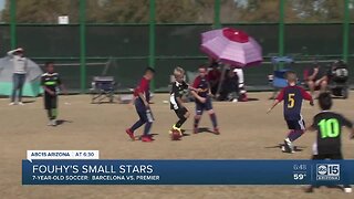 Small Stars: Barcelona vs. Premier soccer
