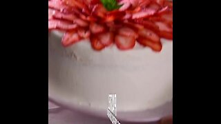 Strawberry Crepes Cake
