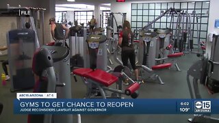 Arizona gyms get chance to reopen