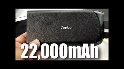 Canbor 22000mAh Portable Power Bank Battery Charger Review